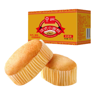 盼盼法式软面包整箱360g超市同款