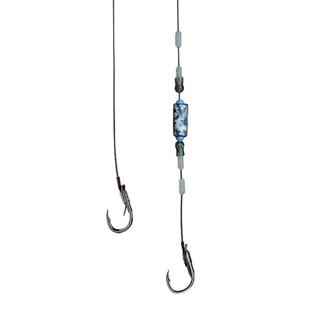 巨物跑铅灵顿子线双钩钓草青鱼大物双钩成品飞铅滑铅自动找底钓鱼