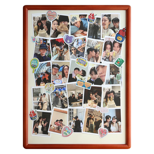 diy拍立得相框摆台情侣纪念礼物儿童洗照片拼图相册画框挂墙定制