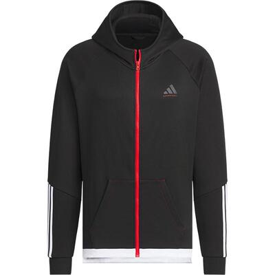 阿迪达斯男士篮球运动连帽外套