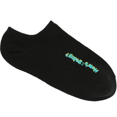 Tabio英文刺绣短袜女防滑不掉跟