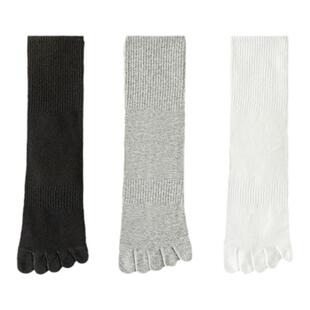 五指袜子男士中筒棉袜夏季防脚气长筒分趾袜防臭春秋款短袜青少年