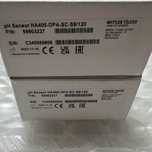 议价梅特勒SUNTEX上泰HA405-DPA-SC-S8/120在线式pH电极货号59903