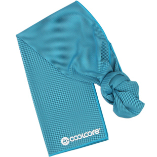 日版coolcore加长冷感运动毛巾吸汗速干跑步健身房便携擦汗巾男女
