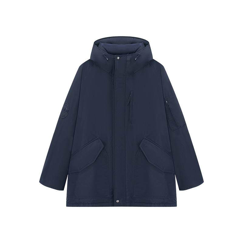 TeenieWeenie小熊男装防风90绒工装熊宽松保暖三防冬季羽绒服