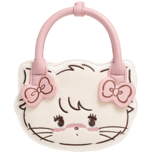 爱路喜mikko联名双肩包包女可爱百搭白色大容量书包通勤背包轻便