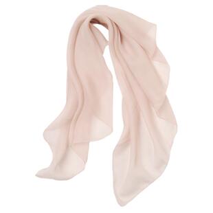 【微瑕】100%桑蚕丝纯色香芋真丝小方巾女士高档春秋薄款丝巾围巾