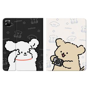 适用ipad11平板保护壳苹果ipadpro新款ipadair7可爱小狗10磁吸ipadmini5保护套air4好看硅胶套mini6欢呼3/2/1