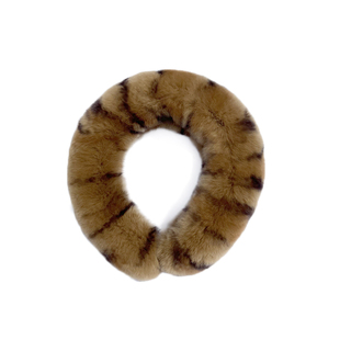 秋冬时尚真獭兔毛宽边发箍韩国可爱ins头箍少女甜美毛绒发卡发饰