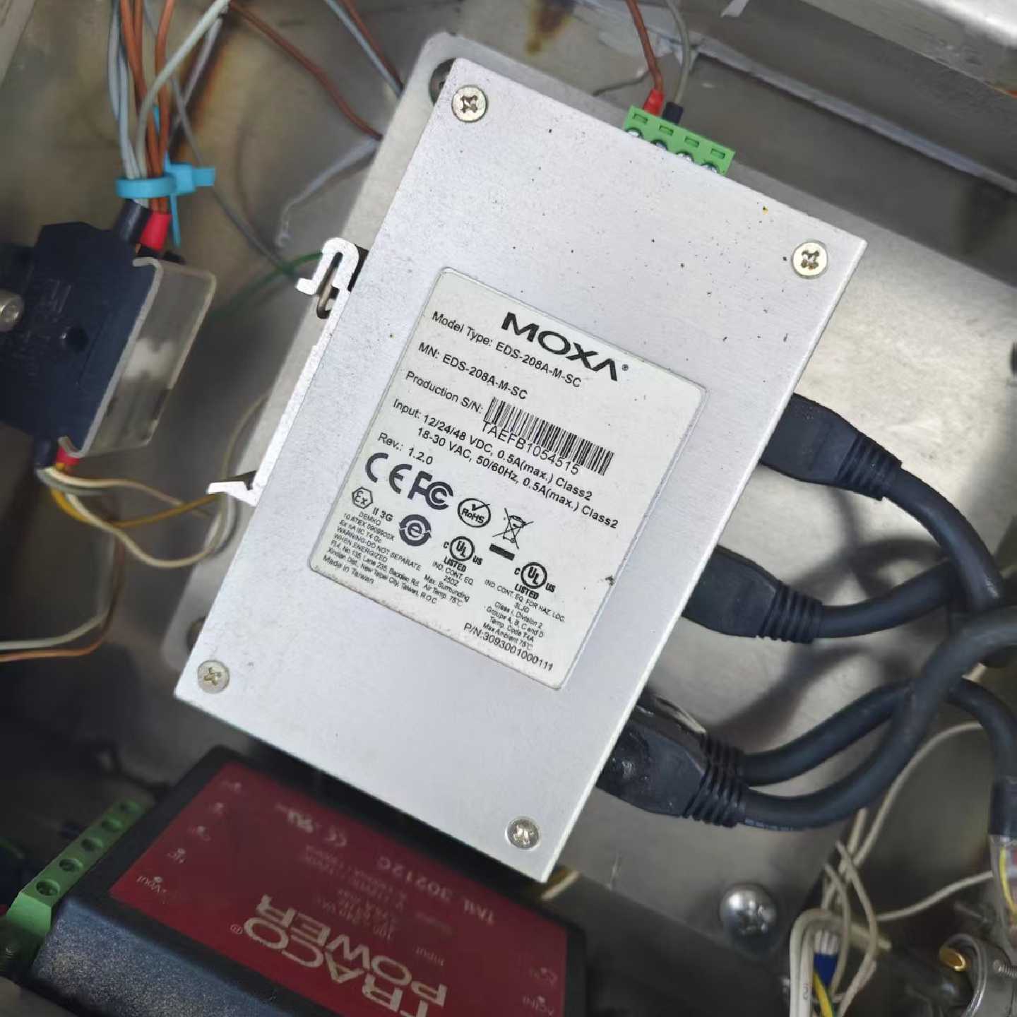【请询价】MOXA EDS-205A-M-SC工业以太网交换机
