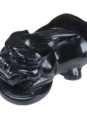 黑玉貔貅摆件简约客厅装饰品