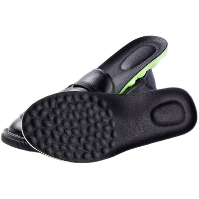 【真牛皮】增高鞋垫加厚高弹减震