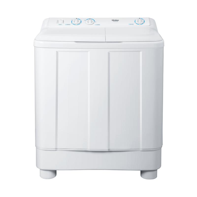 海尔半自动洗衣机 10KG家用双缸双筒波轮 强劲动力强效去污628S