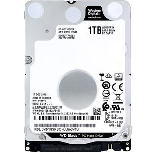 WD西部数据机械硬盘500G/1T笔记本电脑游戏黑盘2.5英寸SATA7200转