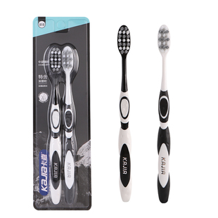 818牙刷中硬毛中毛中性硬毛耐用男士专用成人款大头宽头家庭装