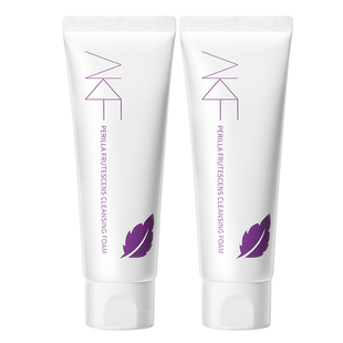 AKF紫苏洗面奶氨基酸女深层清洁收缩毛孔男士控油祛痘油皮洁面乳