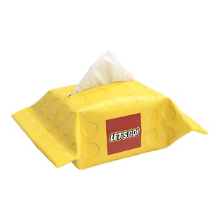 金金兔创意车载纸巾盒布艺潮流搞怪汽车车用挂式防水皮纸巾套挂袋