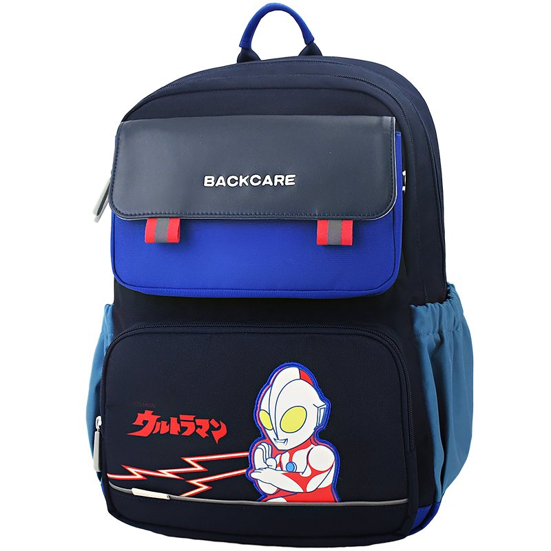 backcare新款小学生男生女孩书包1一3年级儿童护脊减负轻便背包