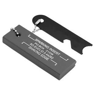 户外打火石点火棒火柴野外燧石火绒火源露营老式火镰荒野生存装备