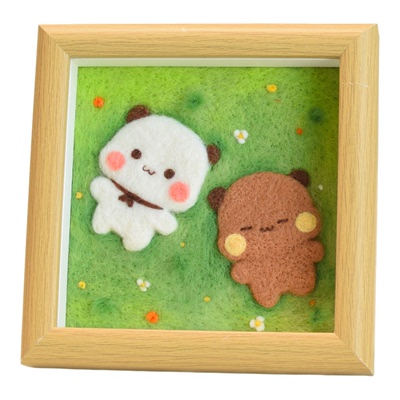 羊毛毡戳戳乐手工DIY材料套装