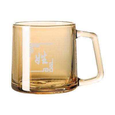 320ml加厚棋牌室专用茶杯玻璃