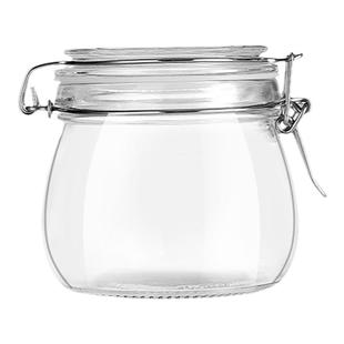 黄桃罐头空罐子瓶子玻璃空瓶耐高温食品级泡酒泡菜坛子蜂蜜储物罐