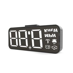 hud抬头显示器汽车高清车速显示挡风玻璃投影仪速度电压水温H90S