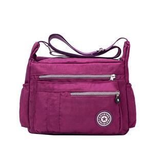 牛津布老年人包包妈妈包中年老人包2025女士斜挎包大容量帆布女包