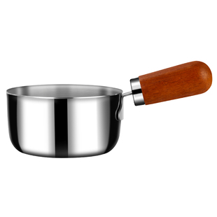 泼油小锅304不锈钢锅热油浇油专用小锅厨房烧油锅迷你煎锅无涂层