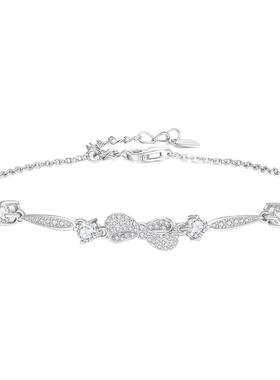 【生日礼物】周大生蝴蝶结手链