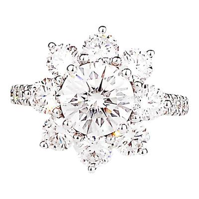 培育站石太阳花吊坠18K金锁骨链