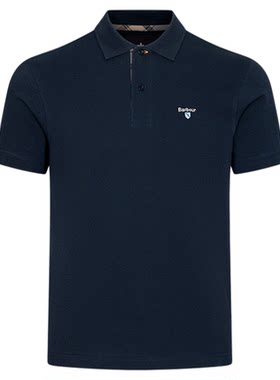 Barbour Tartan APAC Pique男女同款短袖POLO衫