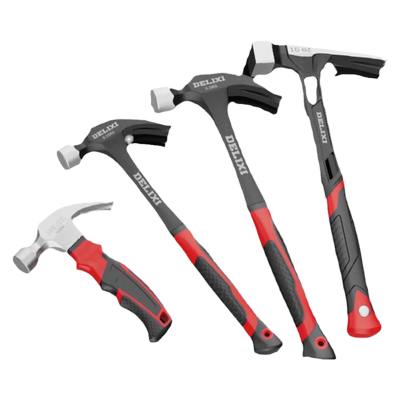 德力西羊角锤一体铁锤迷你小榔头