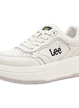 Lee官方旗舰店厚底增高小白鞋