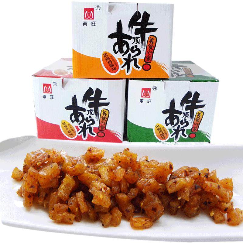 顶牛素牛筋辣条麻辣面筋条片东旺8090后儿时休闲食品零食小吃湖南