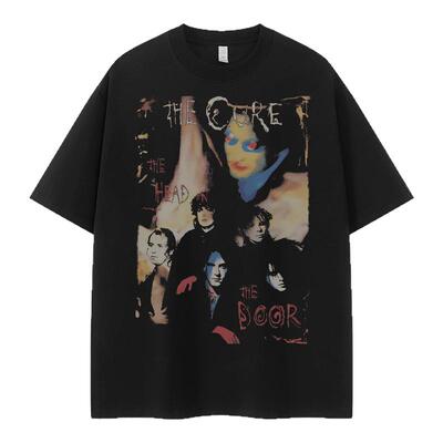 TheCure复古美式街头T恤衫