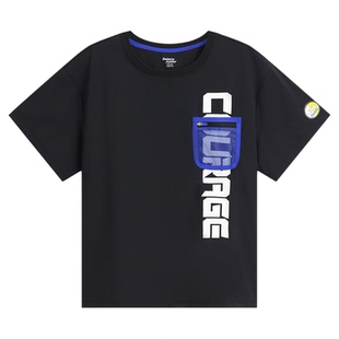 班尼路童装男夏季新款拼网布口袋圆领T恤型衬衫短袖儿童上衣潮流Z