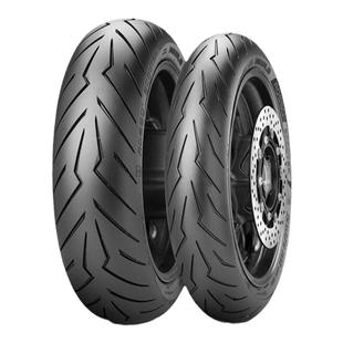 倍耐力红恶魔摩托车半热熔防滑踏板轮胎赛艇250XMAX300TL500NMAX