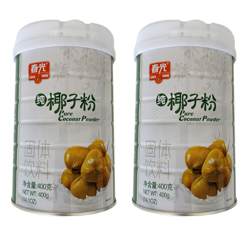 春光纯椰子粉400g罐装海南特产