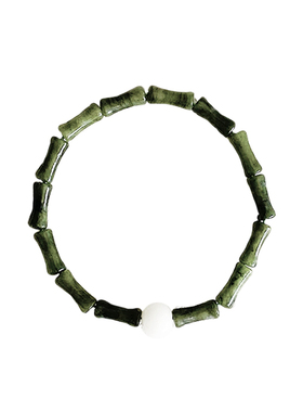 HAPPY天青竹节手链手串