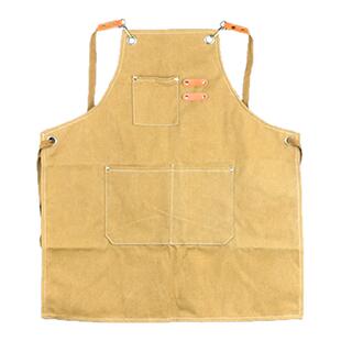 户外工作服防水防油帆布画师围裙罩衣防污防水男女可调节背带围裙