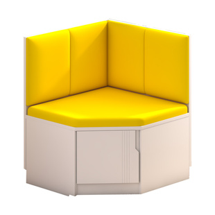 转角卡座沙发软包长条凳书柜家用大容量收纳储物凳子餐厅桌椅组合