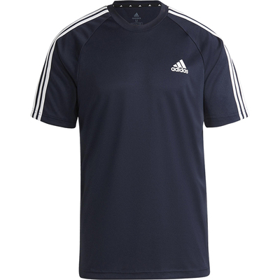 Adidas/阿迪达斯正品夏季款男士透气运动经典圆领宽松短袖H28899