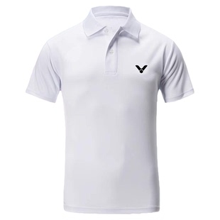 VICTOR威克多羽毛球服男女速干带领翻领POLO网羽服S-30035/31035