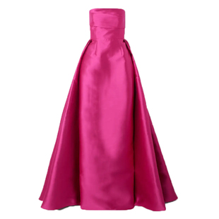 大气晚礼服裙2025新款年会女宴会高级质感模特走秀派对红毯连衣裙