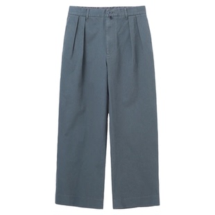 现货 SEDAN VENTILATION CHINO SLACKS 侧拉链棉质水洗休闲裤25AW