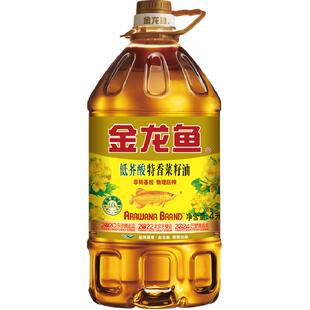 金龙鱼特香低芥酸菜籽油菜油4L非转基因健康食用油