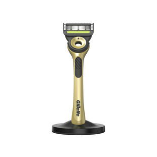 吉列极光刀剃须刀五层刀头新款刮胡刀架磁力底座锋隐5升级非吉利