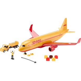 仕高siku DHL飞机1702儿童合金玩具模型男航模航天孩仿真收藏摆件