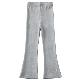 女童喇叭裤春秋2026新款儿童阔腿裤时髦春装大童女孩春季微喇裤子